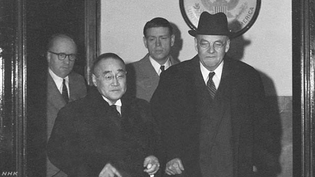 吉田首相的對台政策,基本上,就是杜勒斯的政策。(圖:www3.nhk.or.jp)