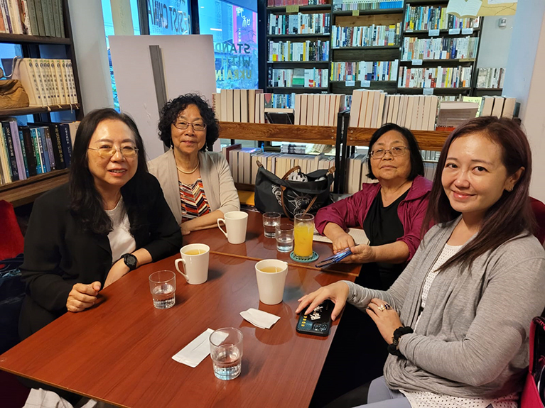 左起：杜家祁、廖天琪、蔡詠梅、心語-蔡詠梅攝影