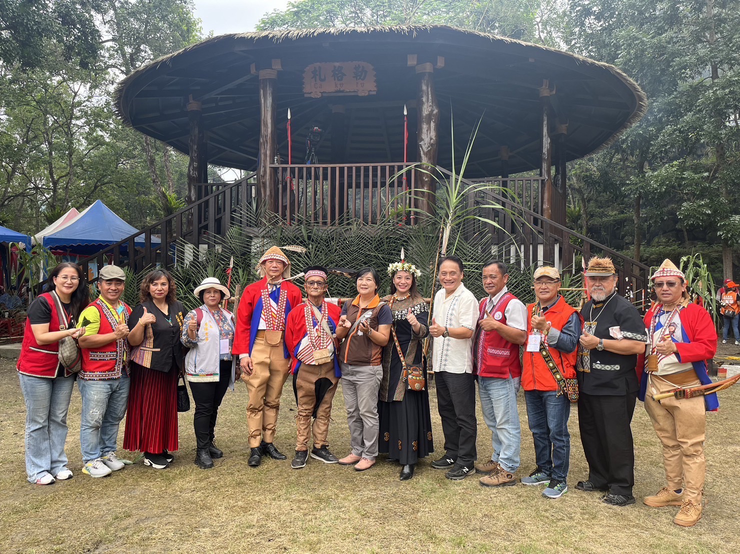 卡那卡那富族齊聚米貢祭 感謝平安慶豐收