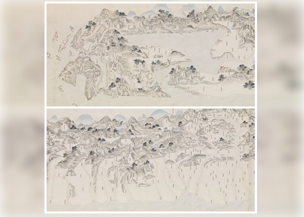 故宮推「四通八達ー古代道里交通圖籍展」 台灣及澎湖群島圖最大亮點