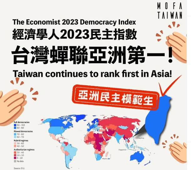 【專欄】台灣民主價值的國際認同與展望 【專欄】台灣民主價值的國際認同與展望