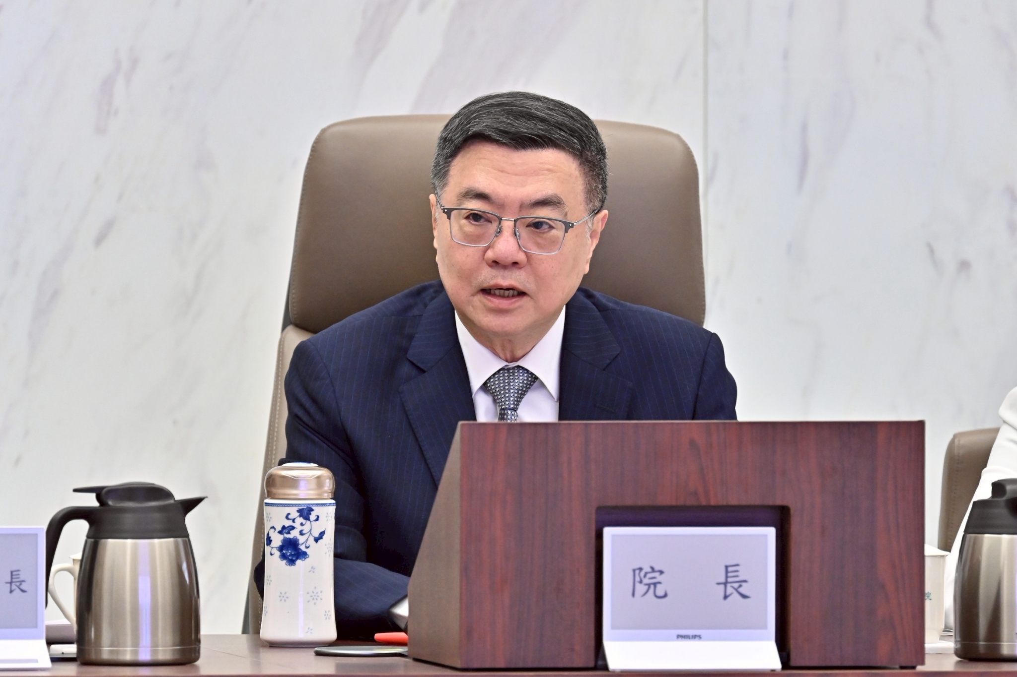 防堵境外敵對勢力滲透 卓揆:強化國家安全機制、保障公務人員 防堵境外敵對勢力滲透 卓揆:強化國家安全機制、保障公務人員