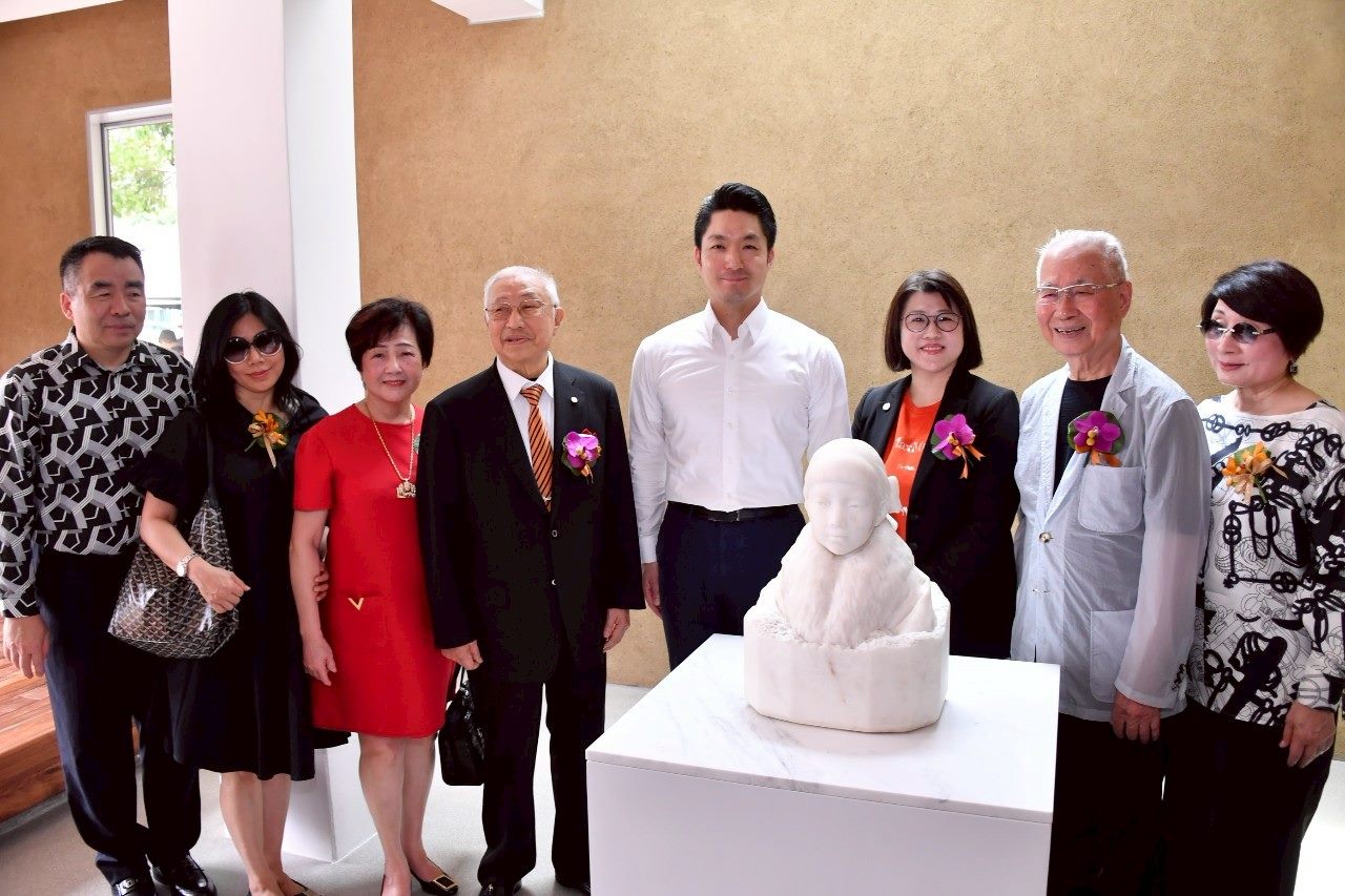 北市首座校園藝術生態博物館揭幕 蔣萬安期藝術文化傳承 北市首座校園藝術生態博物館揭幕 蔣萬安期藝術文化傳承