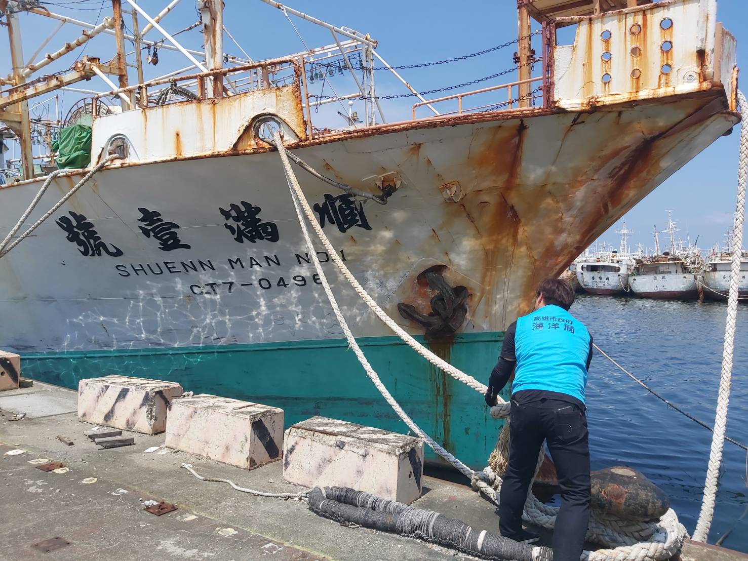 熱帶性低壓「丹娜絲」恐影響 海洋局籲請漁友加強防範 熱帶性低壓「丹娜絲」恐影響 海洋局籲請漁友加強防範