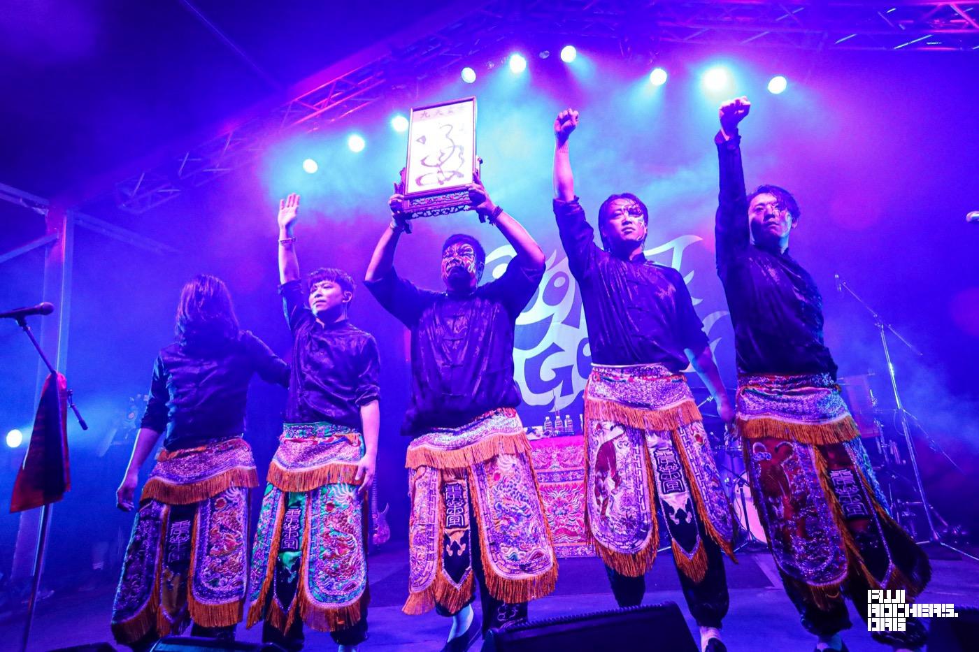 台中「震樂堂」首登日本Fuji Rock大展台灣宮廟搖滾能量