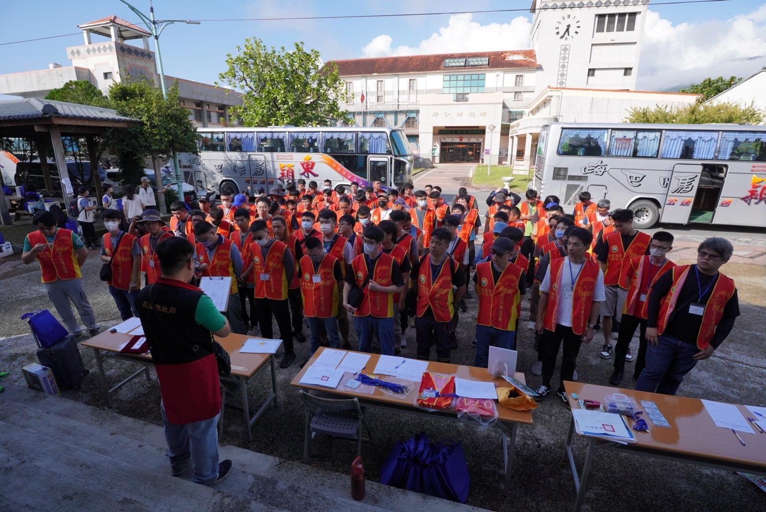 自己家鄉自己救!花蓮子弟兵投入災後復原 替代役備役首度勤務召集 自己家鄉自己救!花蓮子弟兵投入災後復原 替代役備役首度勤務召集