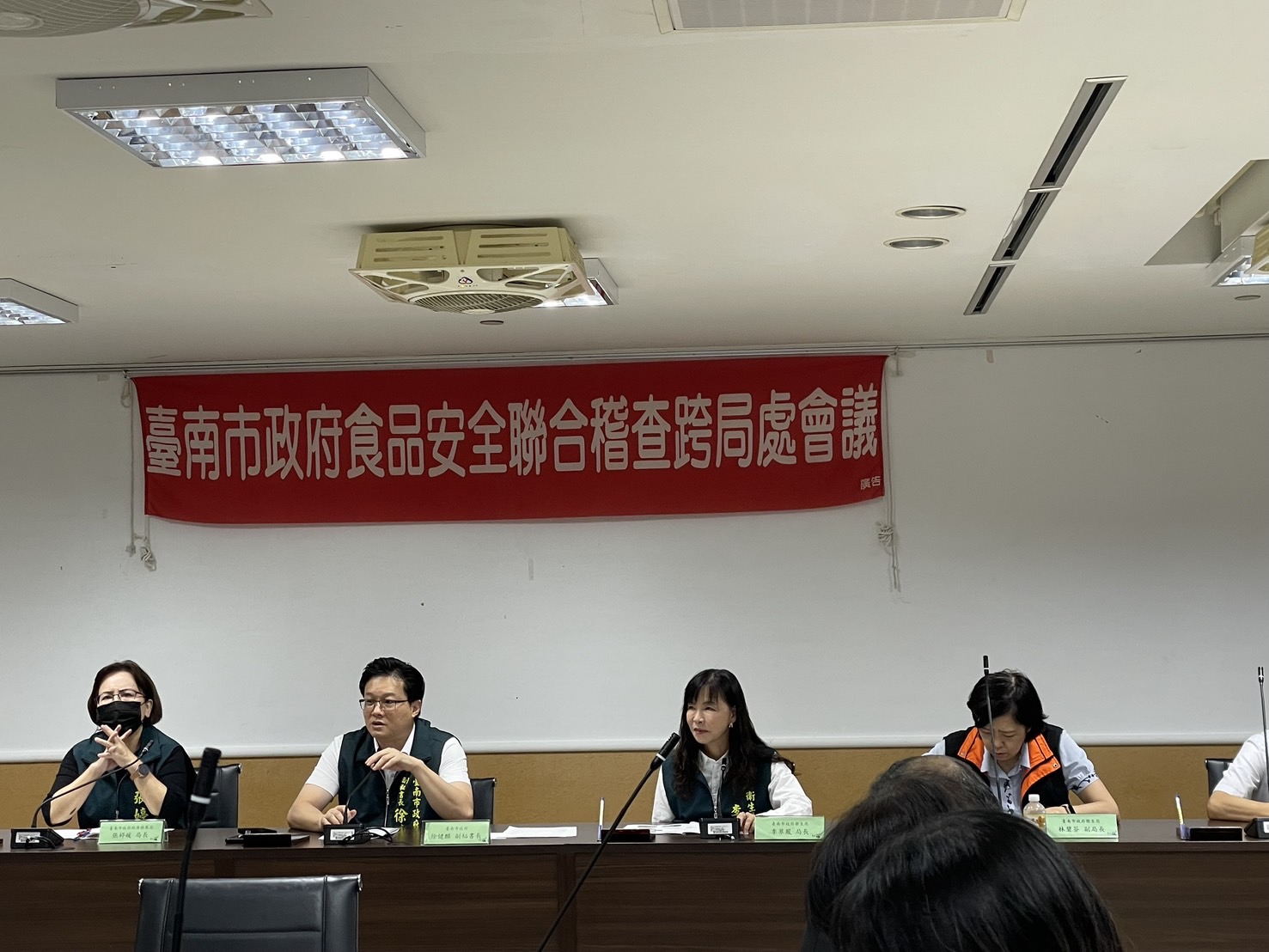 因應非洲豬瘟疫情，南市召開食安會議，強化後市場及餐桌端管理！