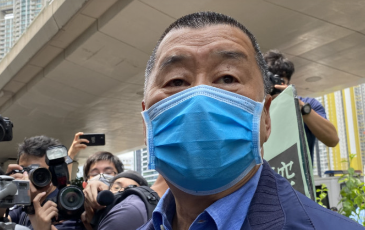 陸委會嚴厲譴責中共及港府假國安之名 行政治迫害之實 應立刻釋放黎智英