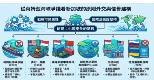 【專欄】從荷姆茲海峽爭議看新加坡的原則外交與信譽建構 【專欄】從荷姆茲海峽爭議看新加坡的原則外交與信譽建構