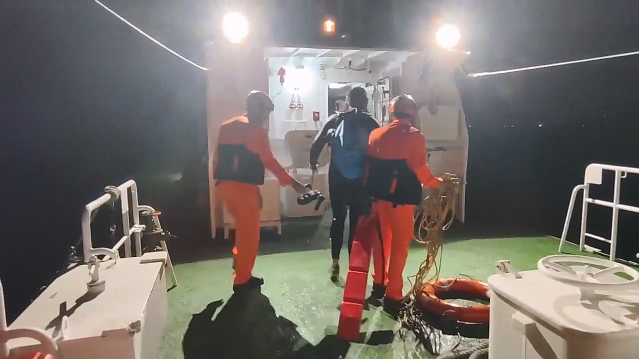 海巡監偵科技再建功 金門查獲境管國人非法出境 海巡監偵科技再建功 金門查獲境管國人非法出境