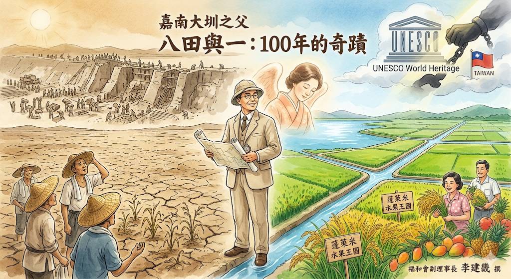 〈專文〉從八田與一談世界遺址