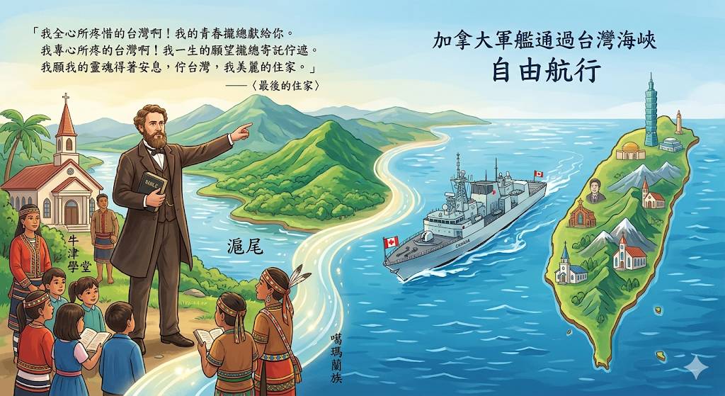 〈專文〉從馬偕的台灣行談加拿大軍艦通過台灣海峽