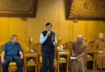 同鄉會貴賓齊聚大仙寺贈畫 深化文化交流與宗教情誼