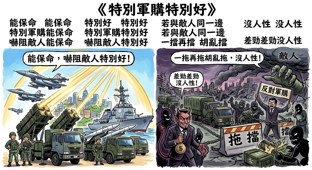 《特別軍購特別好》