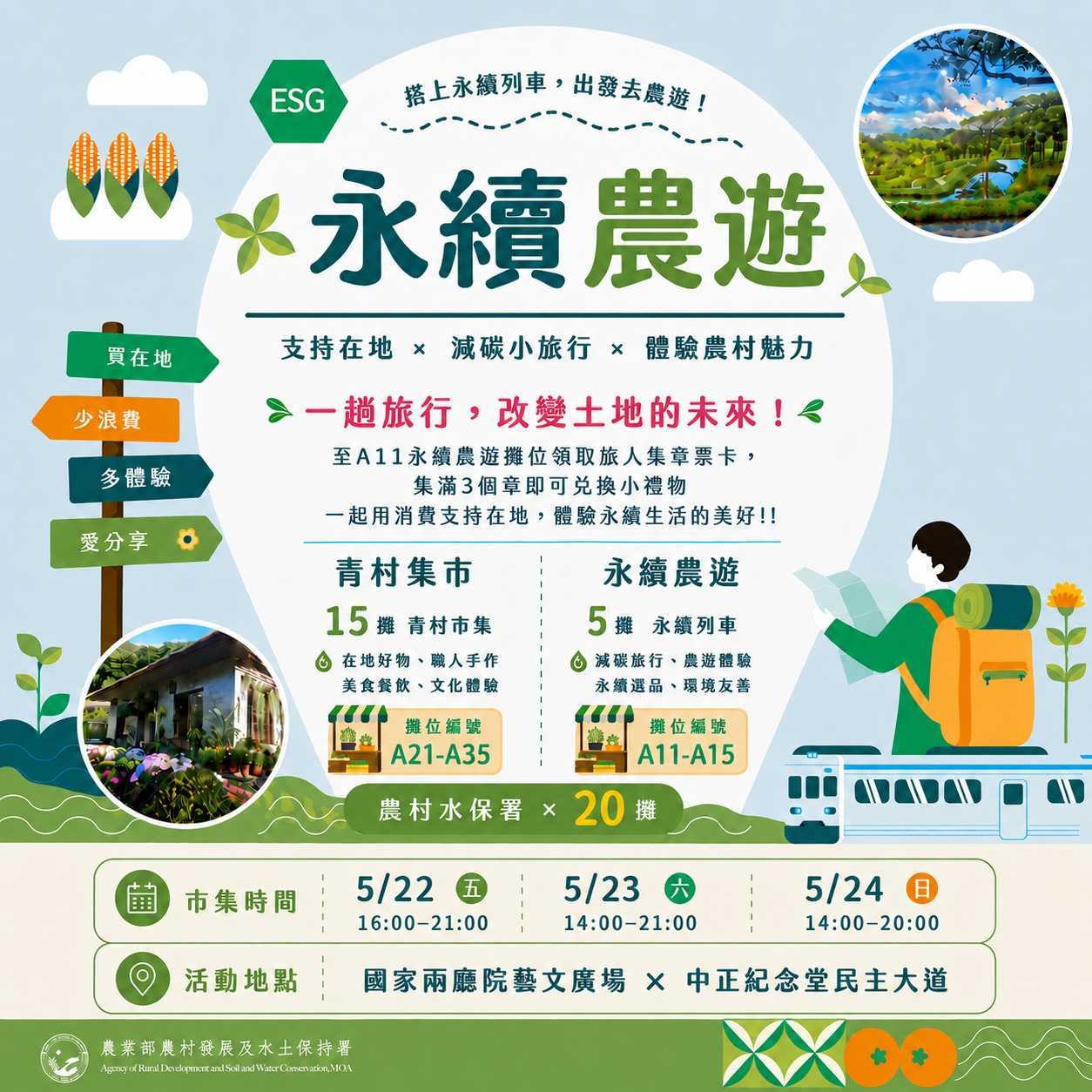 農村水保署攜手2026家樂福文化藝術季從土地出發　藝起回家