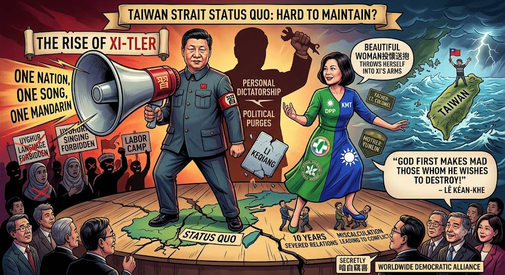 〈專文〉台海現狀難維持嗎？