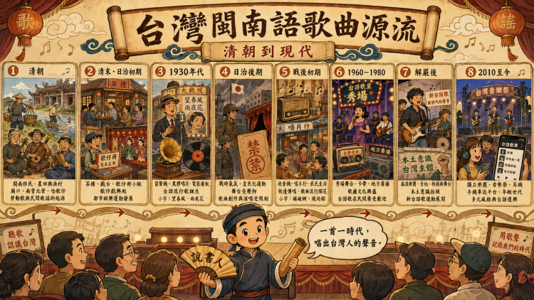 「台灣閩南語歌曲」發展史 「台灣閩南語歌曲」發展史