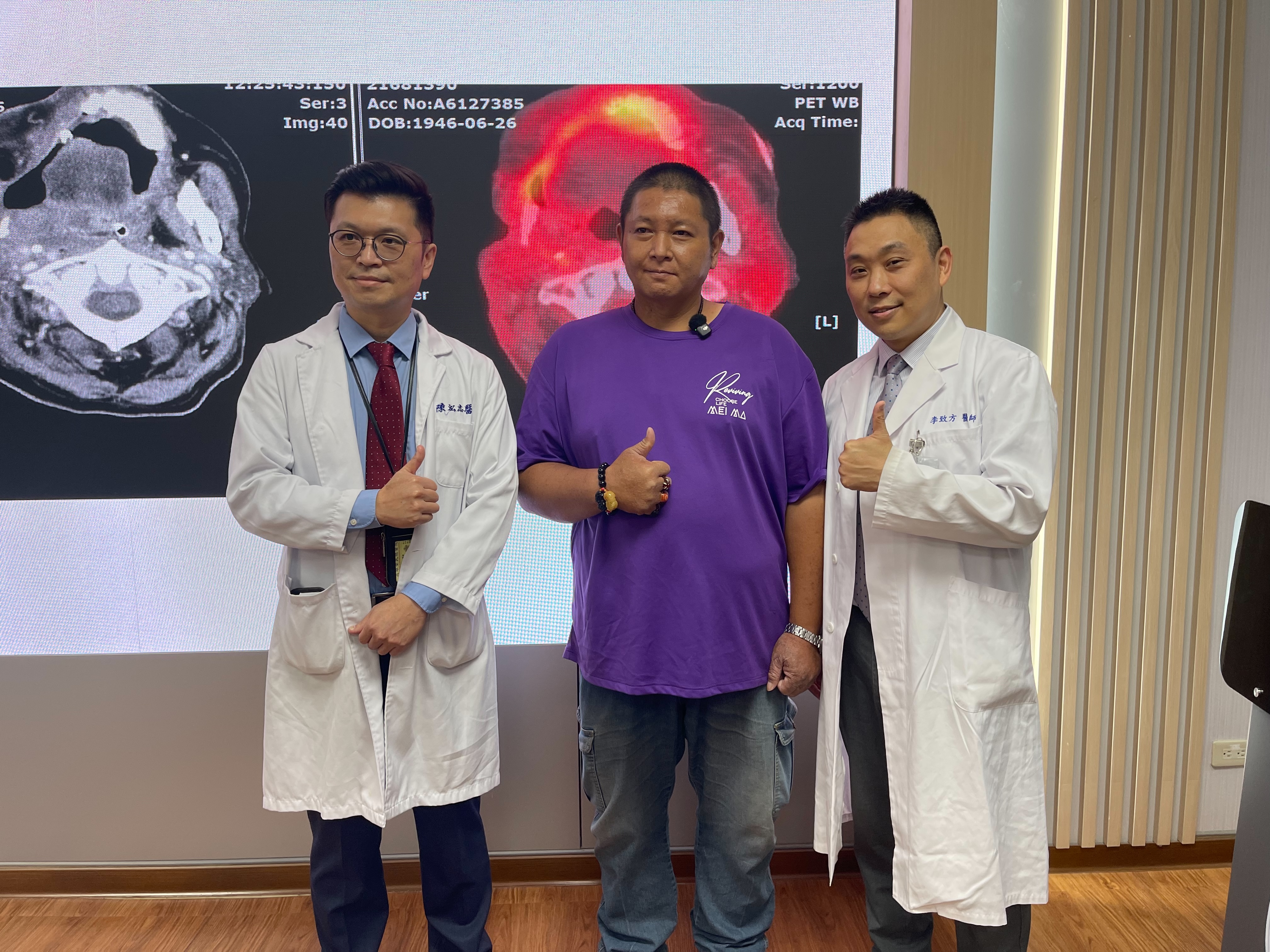 不切骨不毀容 高榮引進日本最新動脈化療技術助晚期口腔癌患者保住顏面與生活品質