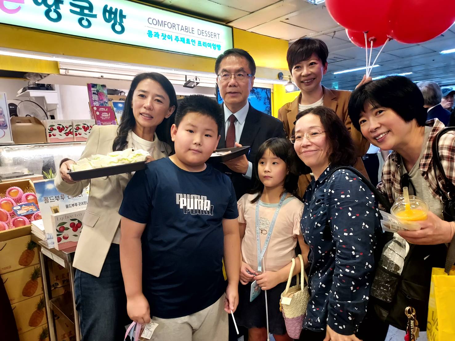 臺南農特產品快閃首爾地鐵商圈 黃偉哲邀韓國民眾品味臺南好滋味 臺南農特產品快閃首爾地鐵商圈 黃偉哲邀韓國民眾品味臺南好滋味