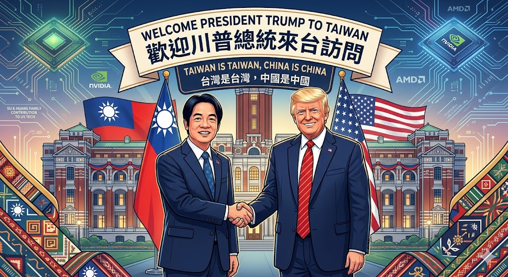 【專欄】歡迎川普總統來台訪問 【專欄】歡迎川普總統來台訪問