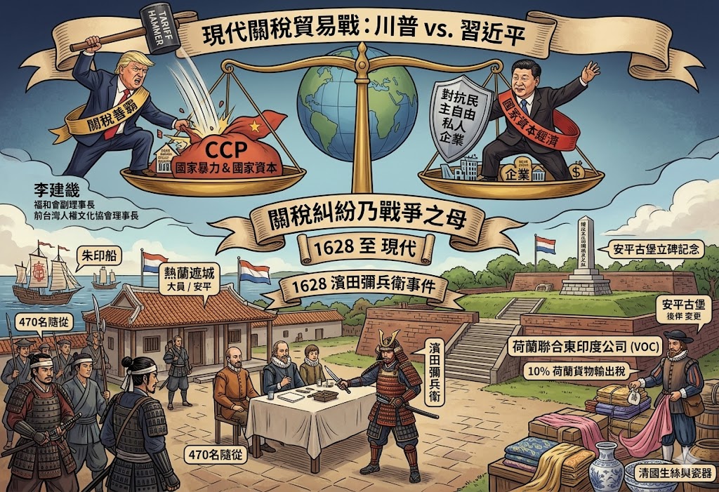 【專欄】關稅戰早於400年前就在台灣開打了