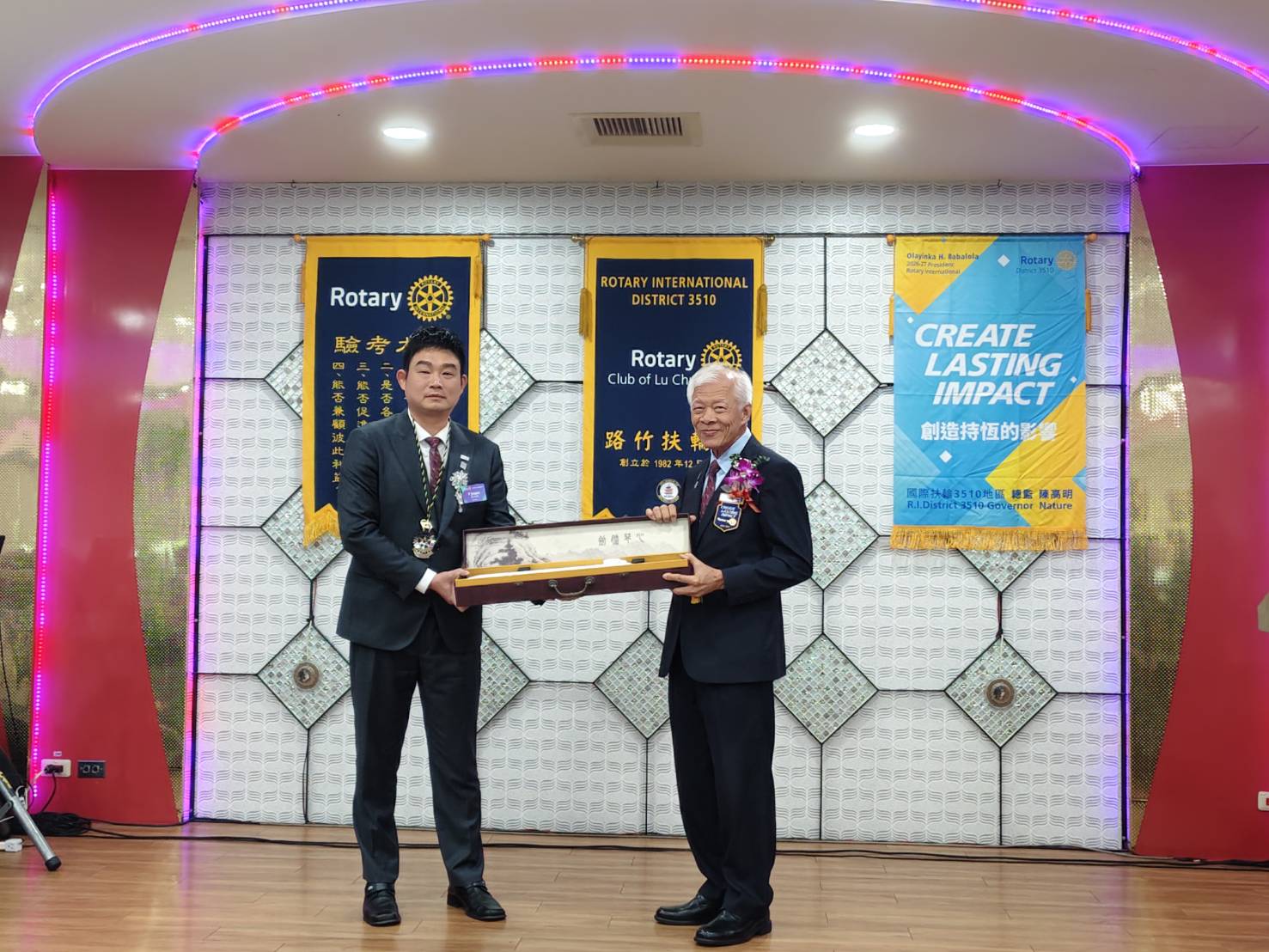 路竹扶輪社新世代接棒 第44屆社長暨職員就職慶典 路竹扶輪社新世代接棒 第44屆社長暨職員就職慶典