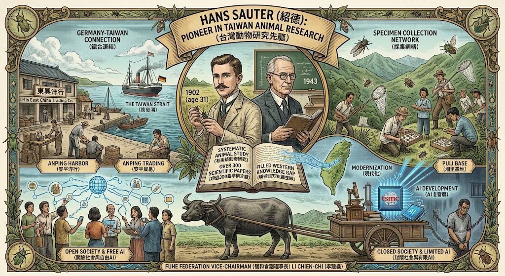 〈專文〉台灣動物研究先驅紹德(Hans Sauter) 〈專文〉台灣動物研究先驅紹德(Hans Sauter)