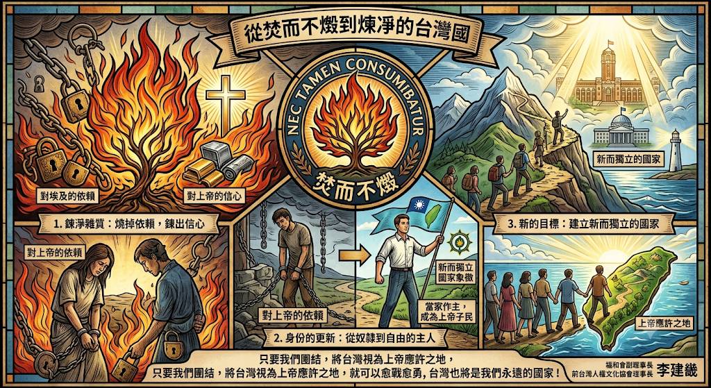 〈專文〉從焚而不燬到煉凈的台灣國 〈專文〉從焚而不燬到煉凈的台灣國