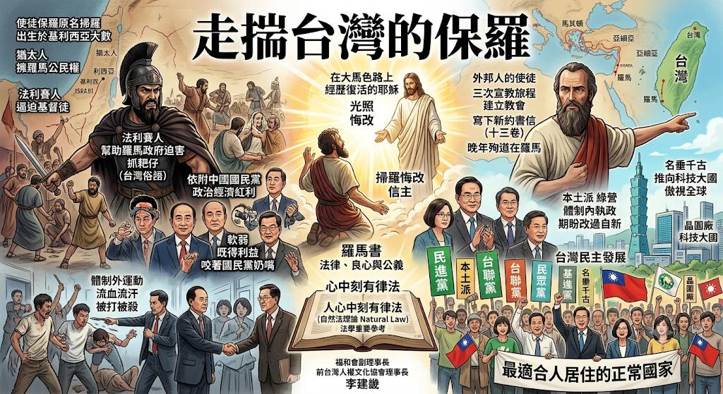 〈專文〉走揣台灣的保羅 〈專文〉走揣台灣的保羅