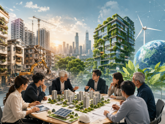 房市、都更與淨零政策交會 產學專家共議建築產業下一步 房市、都更與淨零政策交會 產學專家共議建築產業下一步