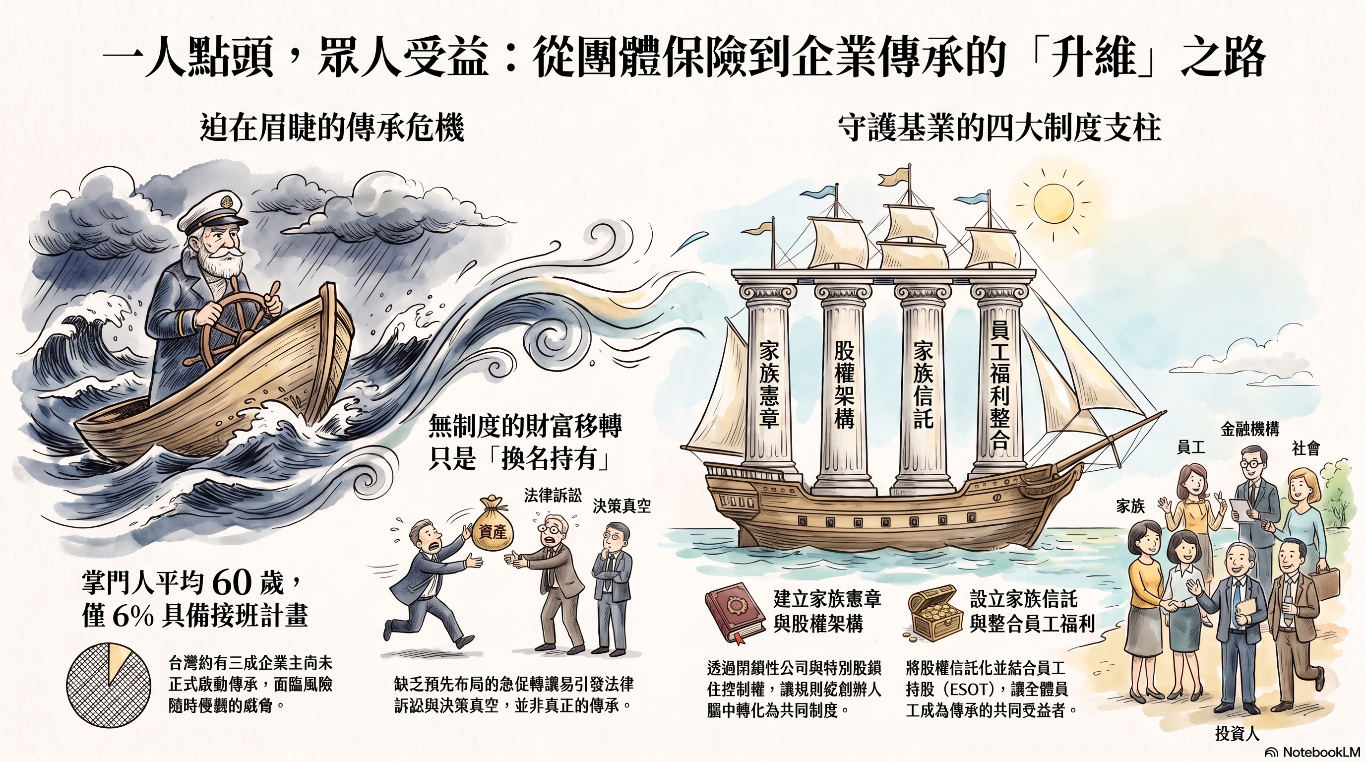 成就「一人點頭,眾人受益」的事業 ——從團體保險到企業傳承,一個跨越三十年的實踐信念 成就「一人點頭,眾人受益」的事業 ——從團體保險到企業傳承,一個跨越三十年的實踐信念